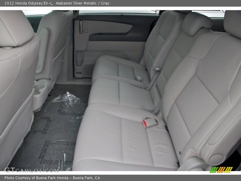 Alabaster Silver Metallic / Gray 2012 Honda Odyssey EX-L