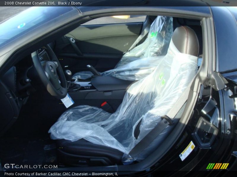 Black / Ebony 2008 Chevrolet Corvette Z06