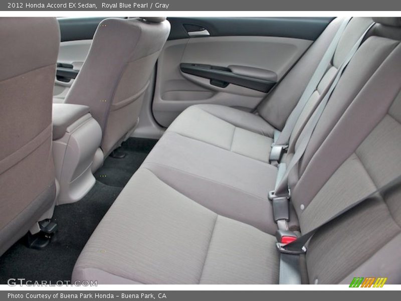 Royal Blue Pearl / Gray 2012 Honda Accord EX Sedan