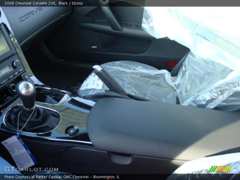 Black / Ebony 2008 Chevrolet Corvette Z06