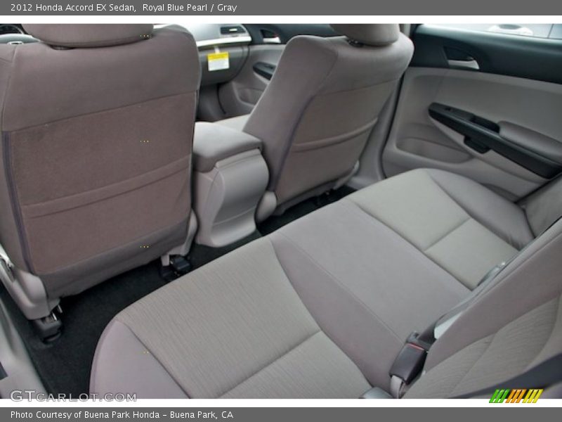 Royal Blue Pearl / Gray 2012 Honda Accord EX Sedan
