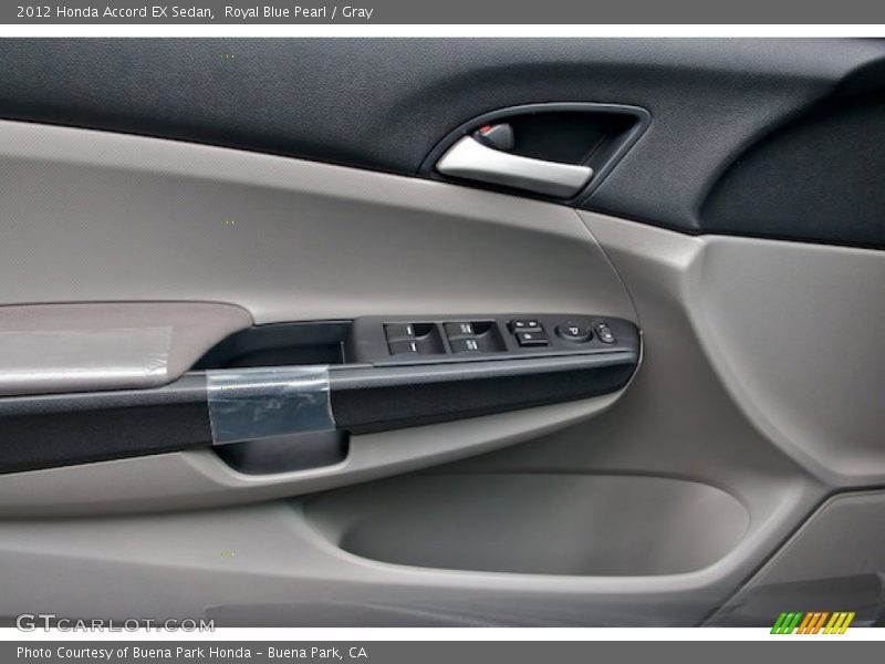 Royal Blue Pearl / Gray 2012 Honda Accord EX Sedan