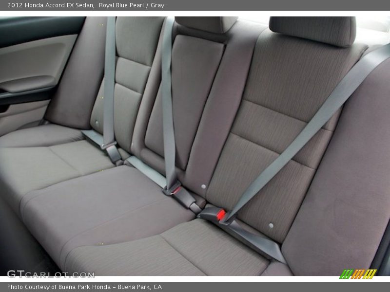 Royal Blue Pearl / Gray 2012 Honda Accord EX Sedan