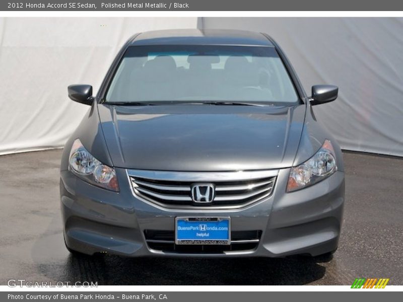 Polished Metal Metallic / Black 2012 Honda Accord SE Sedan