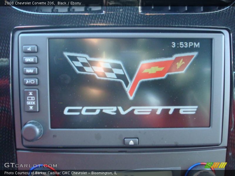 Black / Ebony 2008 Chevrolet Corvette Z06