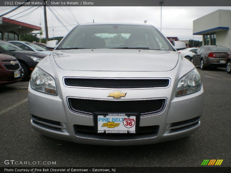 Silver Ice Metallic / Ebony 2012 Chevrolet Malibu LT