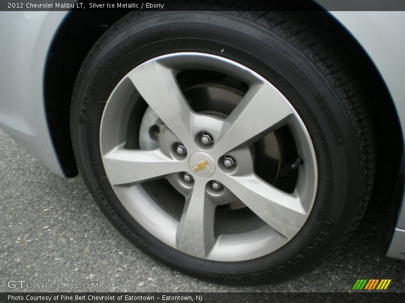Silver Ice Metallic / Ebony 2012 Chevrolet Malibu LT