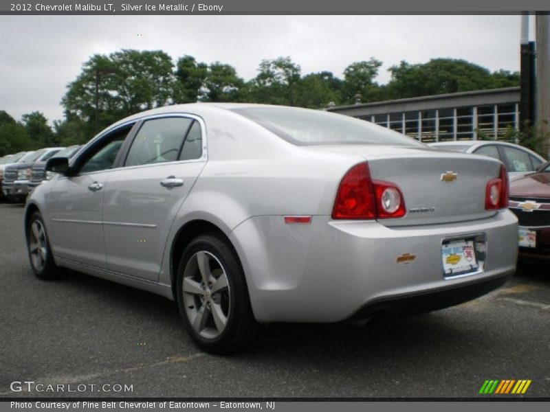 Silver Ice Metallic / Ebony 2012 Chevrolet Malibu LT
