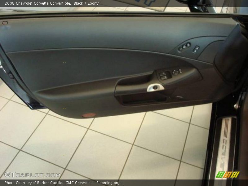 Black / Ebony 2008 Chevrolet Corvette Convertible