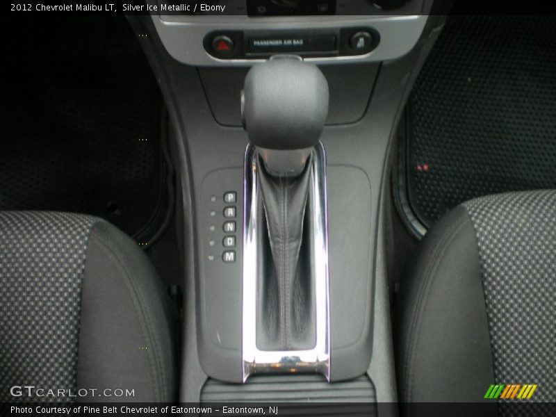 Silver Ice Metallic / Ebony 2012 Chevrolet Malibu LT