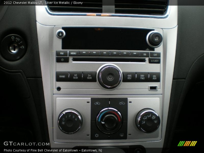 Silver Ice Metallic / Ebony 2012 Chevrolet Malibu LT