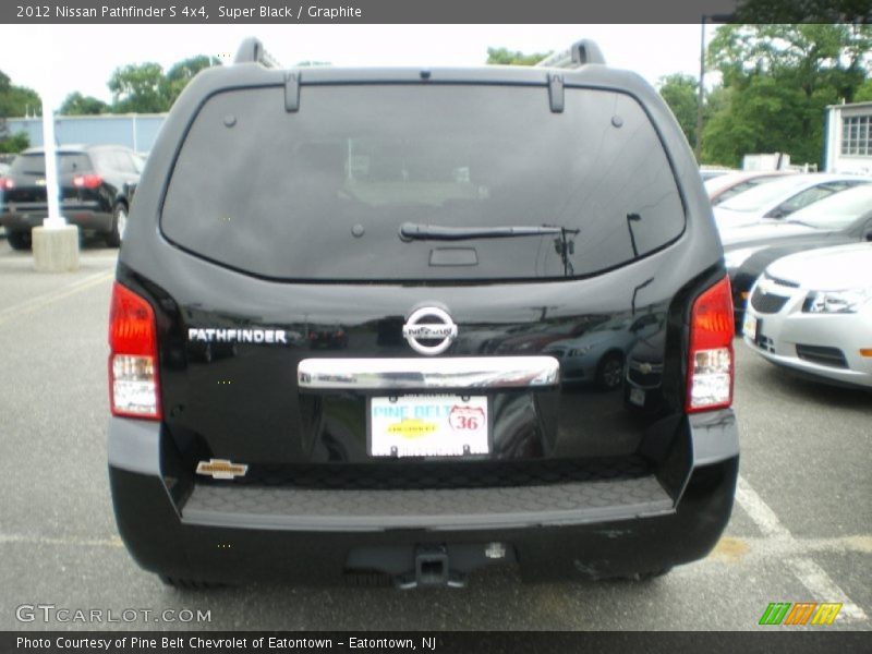 Super Black / Graphite 2012 Nissan Pathfinder S 4x4