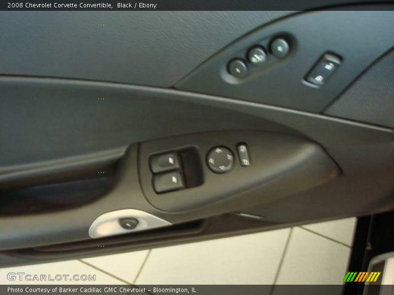 Black / Ebony 2008 Chevrolet Corvette Convertible