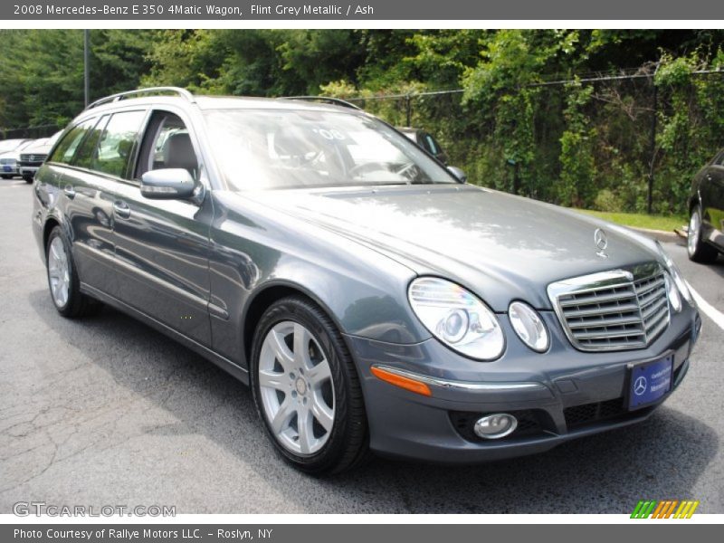 Flint Grey Metallic / Ash 2008 Mercedes-Benz E 350 4Matic Wagon