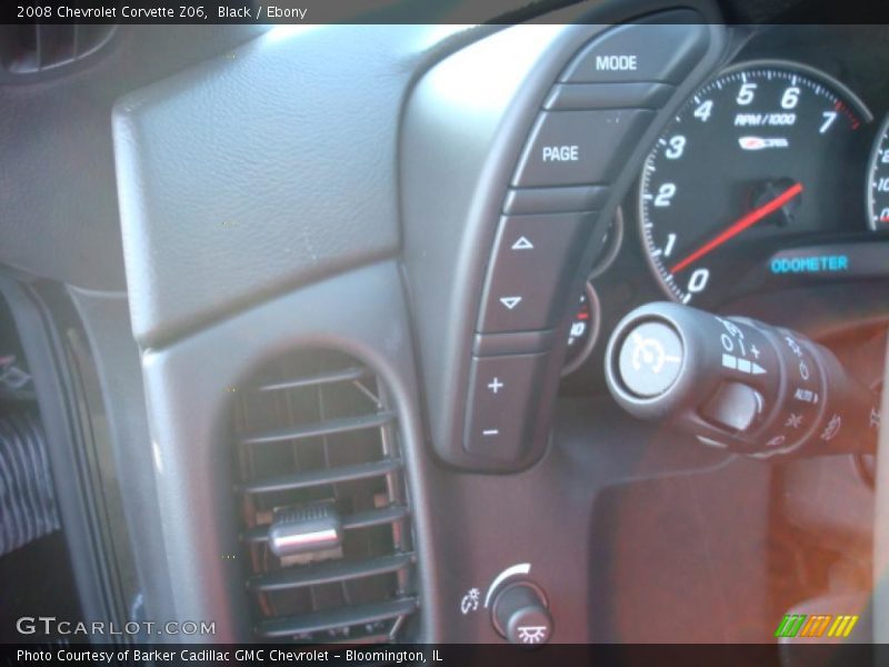 Black / Ebony 2008 Chevrolet Corvette Z06