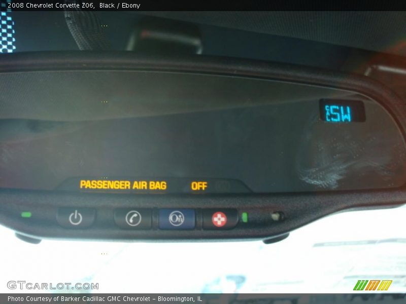 Black / Ebony 2008 Chevrolet Corvette Z06