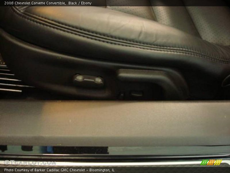 Black / Ebony 2008 Chevrolet Corvette Convertible
