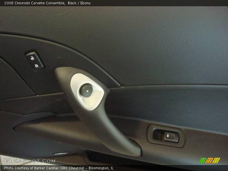 Black / Ebony 2008 Chevrolet Corvette Convertible