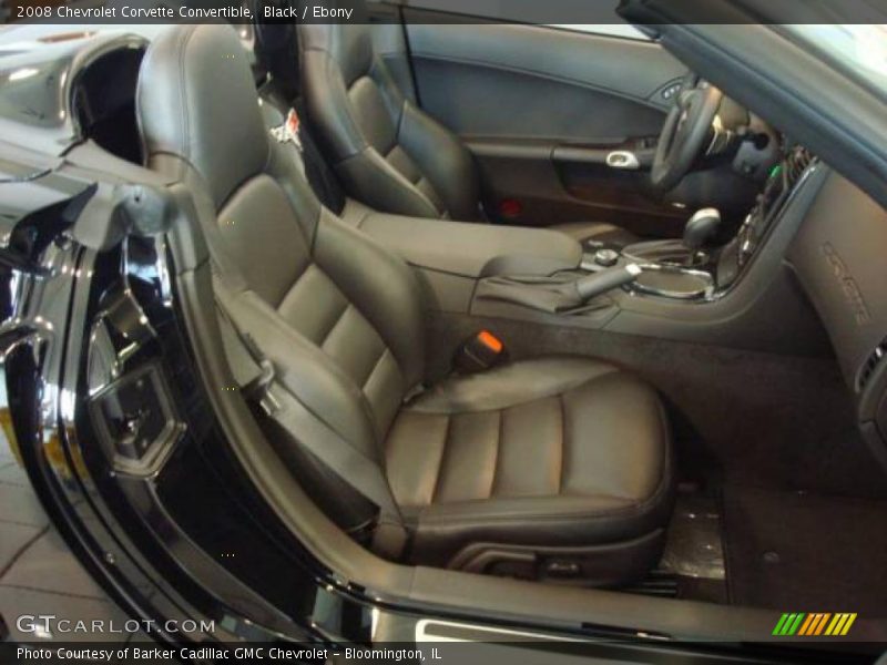 Black / Ebony 2008 Chevrolet Corvette Convertible