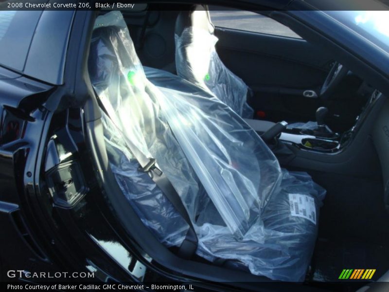 Black / Ebony 2008 Chevrolet Corvette Z06