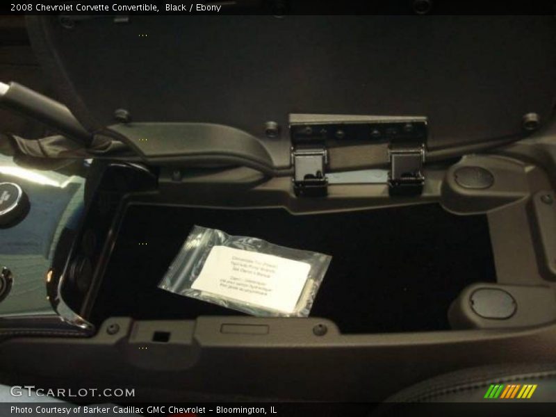 Black / Ebony 2008 Chevrolet Corvette Convertible