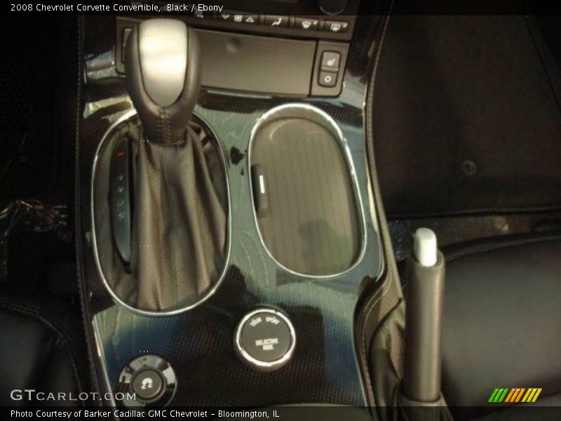 Black / Ebony 2008 Chevrolet Corvette Convertible