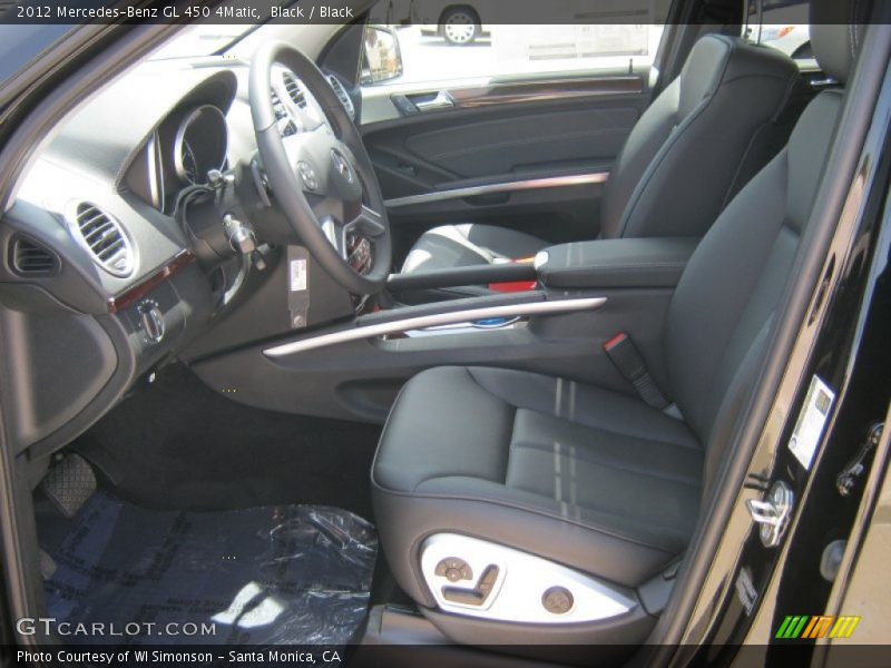 Black / Black 2012 Mercedes-Benz GL 450 4Matic
