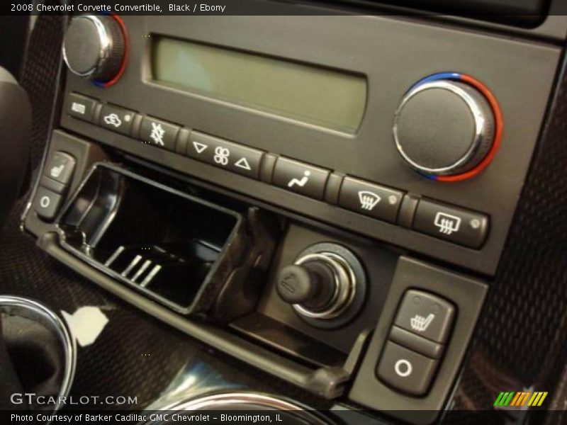 Black / Ebony 2008 Chevrolet Corvette Convertible