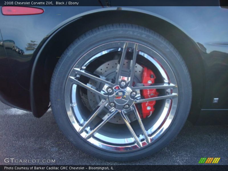 Black / Ebony 2008 Chevrolet Corvette Z06