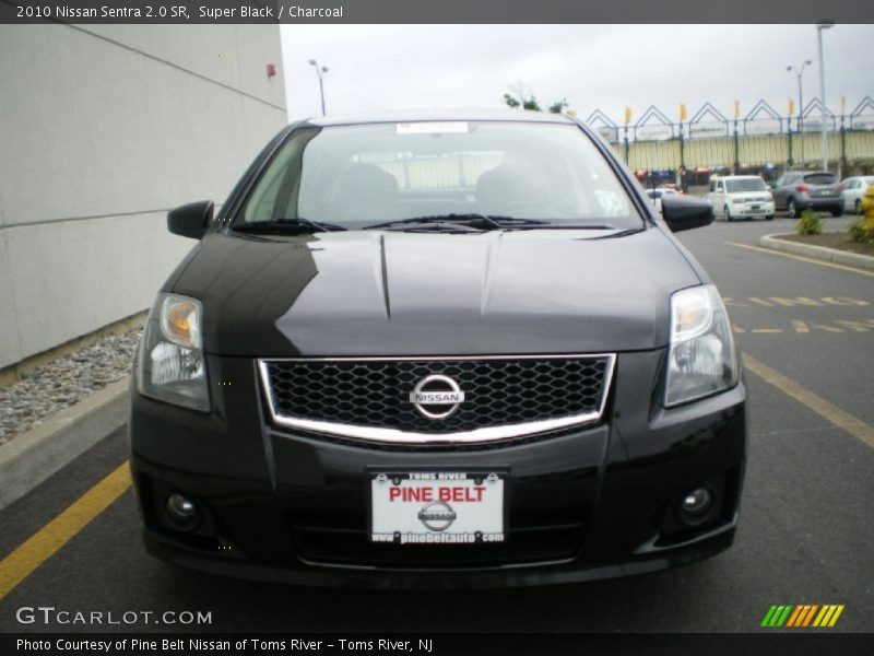 Super Black / Charcoal 2010 Nissan Sentra 2.0 SR