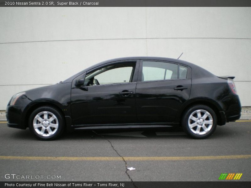 Super Black / Charcoal 2010 Nissan Sentra 2.0 SR