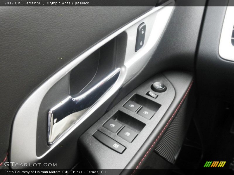Olympic White / Jet Black 2012 GMC Terrain SLT