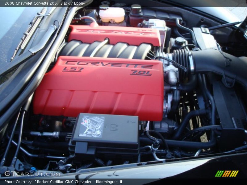 Black / Ebony 2008 Chevrolet Corvette Z06