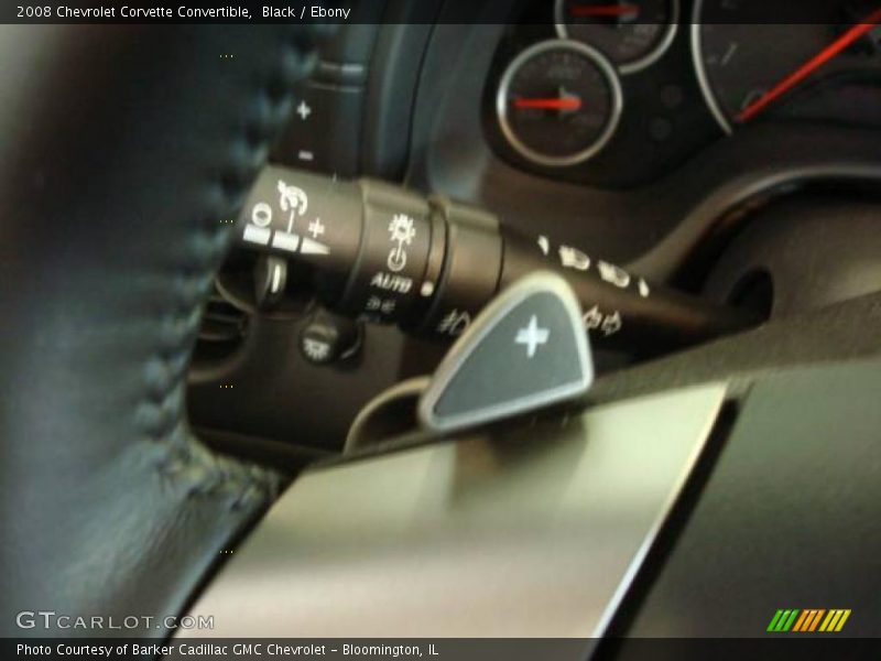 Black / Ebony 2008 Chevrolet Corvette Convertible