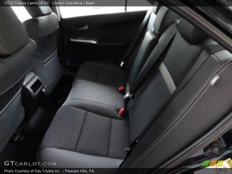 Cosmic Gray Mica / Black 2012 Toyota Camry SE V6