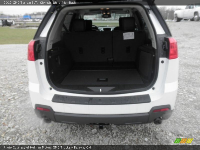Olympic White / Jet Black 2012 GMC Terrain SLT