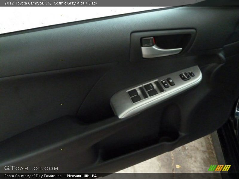 Cosmic Gray Mica / Black 2012 Toyota Camry SE V6