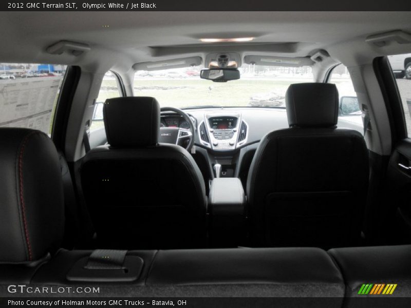 Olympic White / Jet Black 2012 GMC Terrain SLT