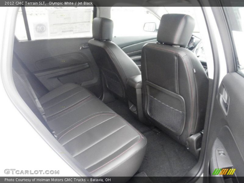 Olympic White / Jet Black 2012 GMC Terrain SLT