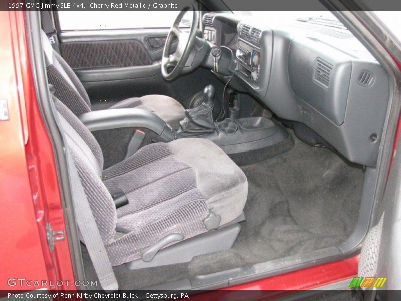  1997 Jimmy SLE 4x4 Graphite Interior