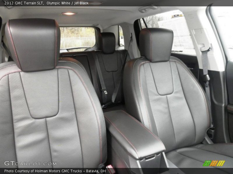 Olympic White / Jet Black 2012 GMC Terrain SLT