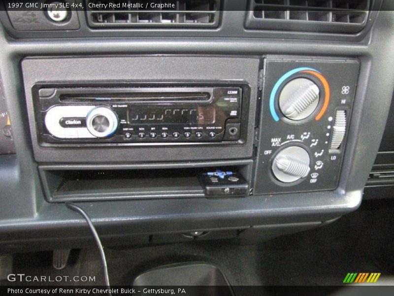 Cherry Red Metallic / Graphite 1997 GMC Jimmy SLE 4x4