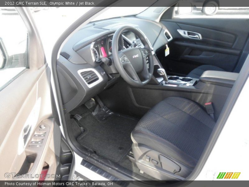 Olympic White / Jet Black 2012 GMC Terrain SLE