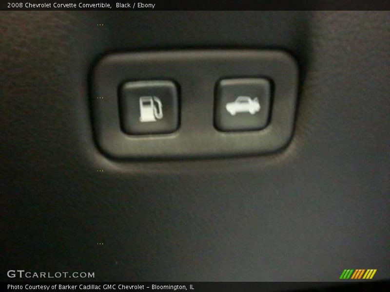 Black / Ebony 2008 Chevrolet Corvette Convertible