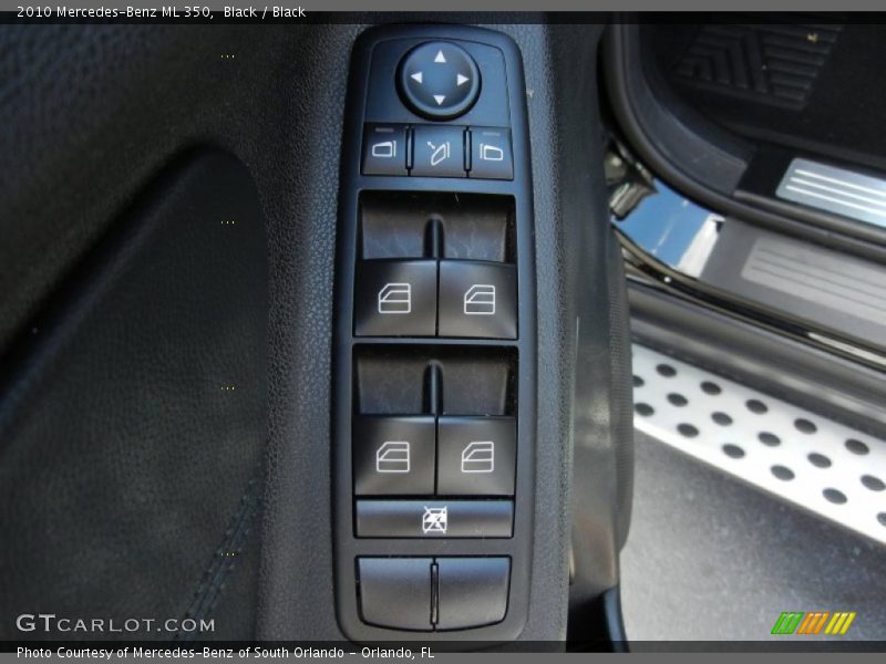 Black / Black 2010 Mercedes-Benz ML 350