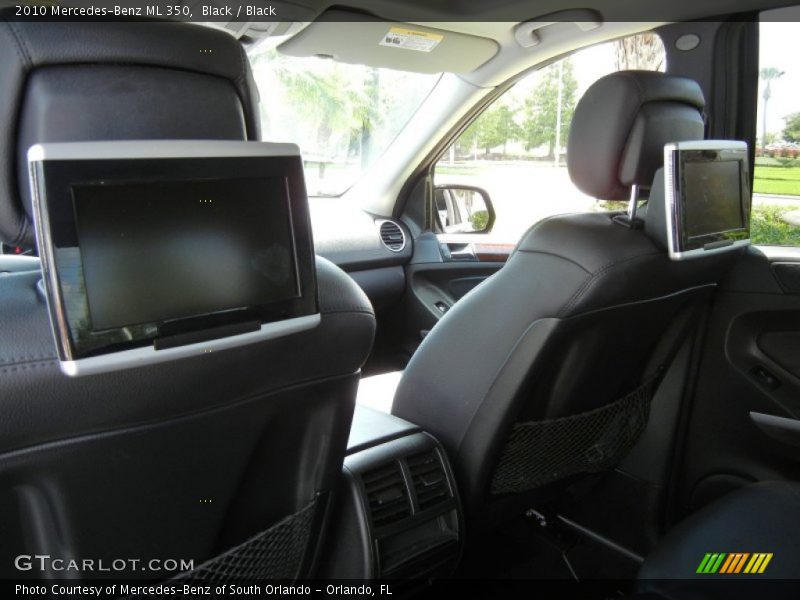 Black / Black 2010 Mercedes-Benz ML 350