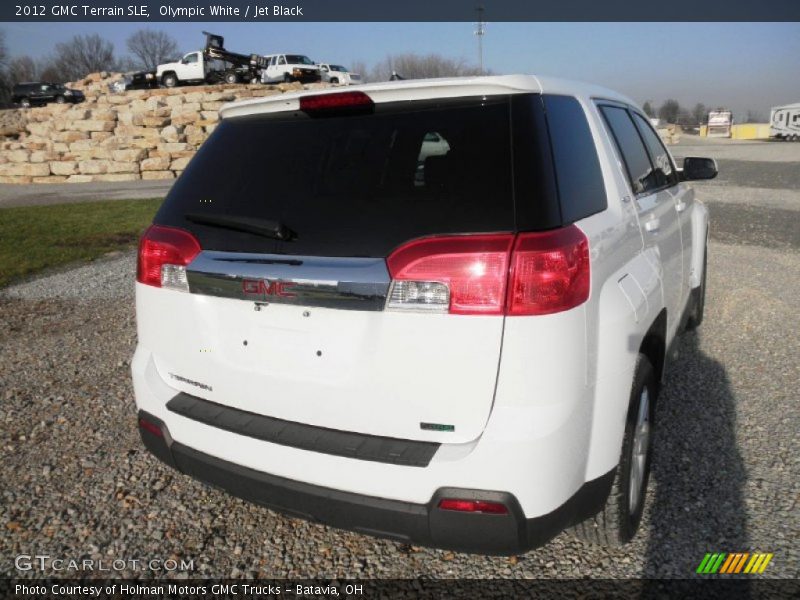 Olympic White / Jet Black 2012 GMC Terrain SLE