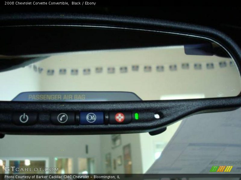 Black / Ebony 2008 Chevrolet Corvette Convertible