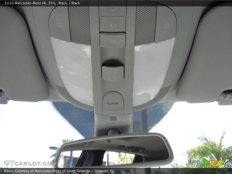 Black / Black 2010 Mercedes-Benz ML 350