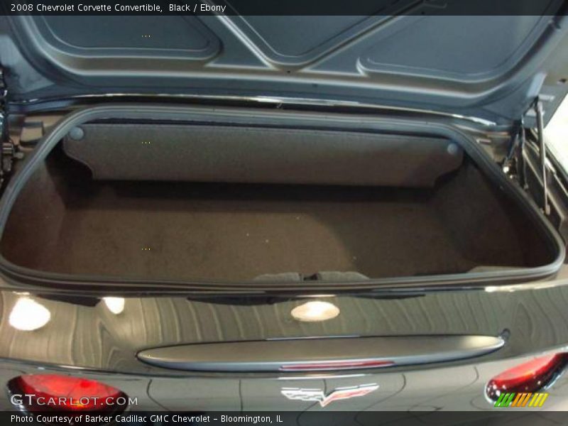 Black / Ebony 2008 Chevrolet Corvette Convertible
